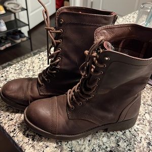 Madden Girl Combat Boots